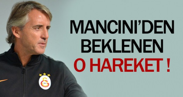 Mancini'den beklenen o hareket